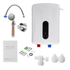 5500W 220V mini thermostat instantané de fréquence de douche de chauffe-eau électrique intelligent intelligent