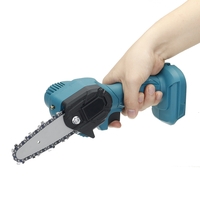 550W 24V 4 `` Mini scie à chaîne électrique sans fil à une main coupe-bois pour Makita 24V Batterie