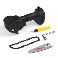 550W 4 pouces Mini tronçonneuse électrique sans fil scie à bois Rechargeable Portable pour Makita 21V Batterie