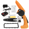 550W 4 pouces Mini tronçonneuse rechargeable 24V One scie à chaîne électrique à main sécateur à bois avec Batterie
