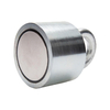 55mm x 40mm Recouvert de Néodymium Magnet Détecteur de Métaux 200kg Chasse de Trésor Magnet de Pêche