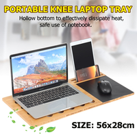 56 x 28 cm Dissipation de chaleur Portable Knee Home Laptop Plateau Stand Bureau Bureau