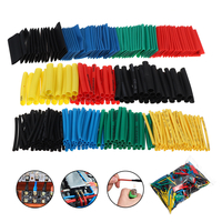 560 Pcs Thermorétractable Fil Câble Tuyau Enveloppe De Tube Rétractable 2: 1 Set Kit