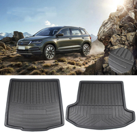 5/7 places étanche anti-rayures résistant aux produits chimiques arrière voiture tronc tapis cargaison doublure pour SKO