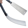 570mm Style japonais TRP plastique main Tenon scie Flexible Double bord lame impulsion en acier trempé dents pour l