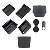 5/7/8pcs Center Console Organizer Set High Quality ABS Plastic Embedded Design Non Slip Lining Increased Storage Space F
