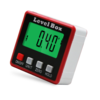 57x57x30mm Rétro-éclairage 0.1 ° 4x90 ° Degrés Grand LCD Protractor Numérique Inclinomètre Magnétique Électronique Boîte