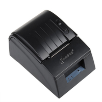58 mm usb petites coupures dot imprimante thermique de réception + 1 rouleau de papier complète