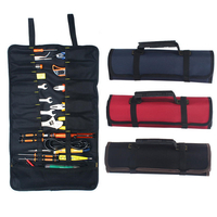 585x355mm sac de rangement pour outils Portable Oxford toile ciseau étanche rouleau sac de réparation organisateur boîti
