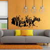 58cmx126cm forêt cadeau art mur de la salle d