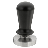 58mm Acier inoxydable Cafe Tamper Calibrated Pressure Coffee Bean Press Base plate pour expresso