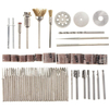 58pcs assortiment ponçage meulage polissage outil rotatif accessoire ensemble abrasif outil