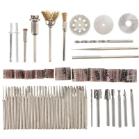 58pcs assortiment ponçage meulage polissage outil rotatif accessoire ensemble abrasif outil