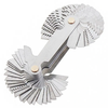 58PCS Metric & Imperial Screw Thread Pitch Gauge Stainless Steel Portable Accurate Precision Tool for Industrial Measure
