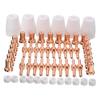 58pcs Pointe d
