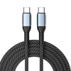 5A 240W Type-C to Type-C Cable PD Fast Charging Data Transmission Pure Copper Core Line 1M/2M Long for iPhone 16 15 15 P