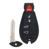 5 Bouton Voiture Télécommande Fob Cas + Insérer Lame Pour Jeep Grand Cherokee / Commander 08-12