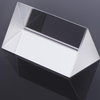 5cm triple triangulaire prisme physique enseignement lumière spectre verre optique