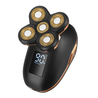 5 en 1 4D Rotary Électrique Hommes Rasoir Rechargeable Tête Chauve Rasoir Barbe