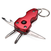 5in1 Multi-fonction Tournevis Ouvre-bouteille Porte-clés Outils
