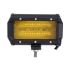 5Inch 72W 1300LM LED Lampe de travail combinée anti-brouillard pour projecteur anti-brouillard orange pour Jeep Offroad