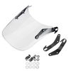5inch 7inch ronde moto phares pare-brise pare-brise clair transparent