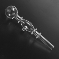 5inch Portable Porte-Outil Tube Tube De Tuyau Deau De Fumée De Fumée Hoo Kah Filtre Transparent