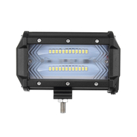 5Inch Inonder LED Barre lumineuse de travail 72W 1300LM 6000K blanc pour tracteur hors route 4WD SUV