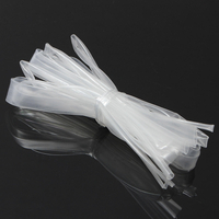 5M / 16FT dégagent lenveloppe transparente de gainage de câble de fil de tube thermorétractable pour le téléphone