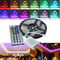 5M RGB 5050 SMD Non-Étanche 300 LED Bande de Lumière DC 12V