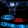 5M USB Car Atmosphere Light LED Light Bar Atmosphere Light Line Car Interior LED Decorative Lamp EL Wiring Neon Strip DI