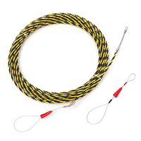 5M/10M/15M/20M/25M 6mm spirale câble extracteur Conduit serpent câble Rodder poisson bande fil Guide