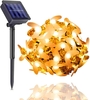 5m/6.5m/7m/12m/22m Solaire LED String Christmas Blossom Lights Party Lampe 8 Modes
