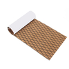 5mm / 6mm 70x190cm EVA Foam Brown Black Rhombus Revêtement de sol Faux Teck Sheet Pad