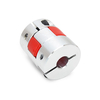 5mm x 8mm Axe Araignée Flexible en Aluminium Prune Accouplement OD25mm x l30mm CNC Stepper Connecteur de Couplage du Mot