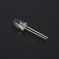 5mm rond 2 broches LED lumière grand Angle lumineux bi-broches bricolage Diode ampoule lampe 5 couleurs