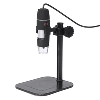 5MP 8 LED support de levage de loupe de microscope dappareil photo numérique USB 1X-500X 5V vidéo DC