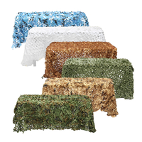 5mx2.5m Camo Filet Camouflage Net pour la couverture de voiture Camping Woodland Chasse Militaire Militaire Chasse