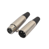 5Pair REXLIS 2005 XLR 3Pin Mâle Au Connecteur Audio Microphone Femelle
