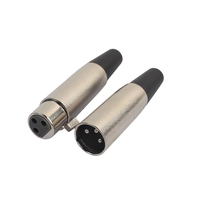 5Pair REXLIS 2005 XLR 3Pin Mâle Au Connecteur Audio Microphone Femelle