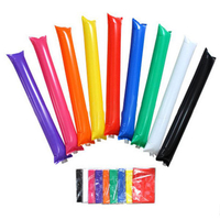 5 paires épaisses bâtons de ballon acclamant acclamations bâtons de ravitaillement fête fabricant de bruit fête