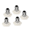 5pcs / set buse de pulvérisation haute pression pour laveuse incline 40 degrés de lavage de voiture rapide 1 / 4inch