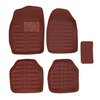 5pcs / set tapis de sol de voiture avant revêtement arrière imperméable à leau tapis de véhicule universel