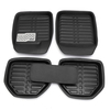 5PCS / Set universel 4 couleurs tapis de sol en cuir imperméable tapis de tapis de voiture automatique