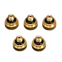 5pcs 0.3mm buses en laiton de brumisation pour le refroidissement système de pulvérisation