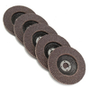 5pcs 100mm 4 pouces 80 Grit Flap disque de ponçage roue de meuleuse d