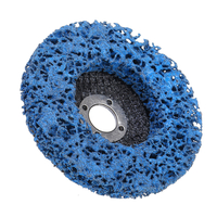 5pcs 100mm Poly Strip Flap Disc Wheel Wheel Paint Removal Clean Clean pour Angle Grinder Tool