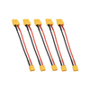 5Pcs 10cm 20AWG XT60 Prise Femelle à XT30 Adaptateur Mâle de Câble de Prise pour Batterie Charge