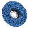 5pcs 115x22mm Poly Strip Flap Disc Wheel Wheel Paint Removal Clean Clean pour Angle Grinder Tool