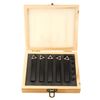 5pcs 1/2 pouces à tige indexable Set à tourner porte-outil pour TCMT16T3 Carbure Insert